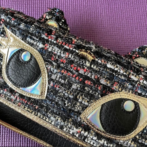 Juicy Couture NEW Wristlett Clutch Womens Tweed Wallet Owel - Picture 2 of 7